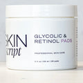 Skin Script Glycolic and Retinol Pads
