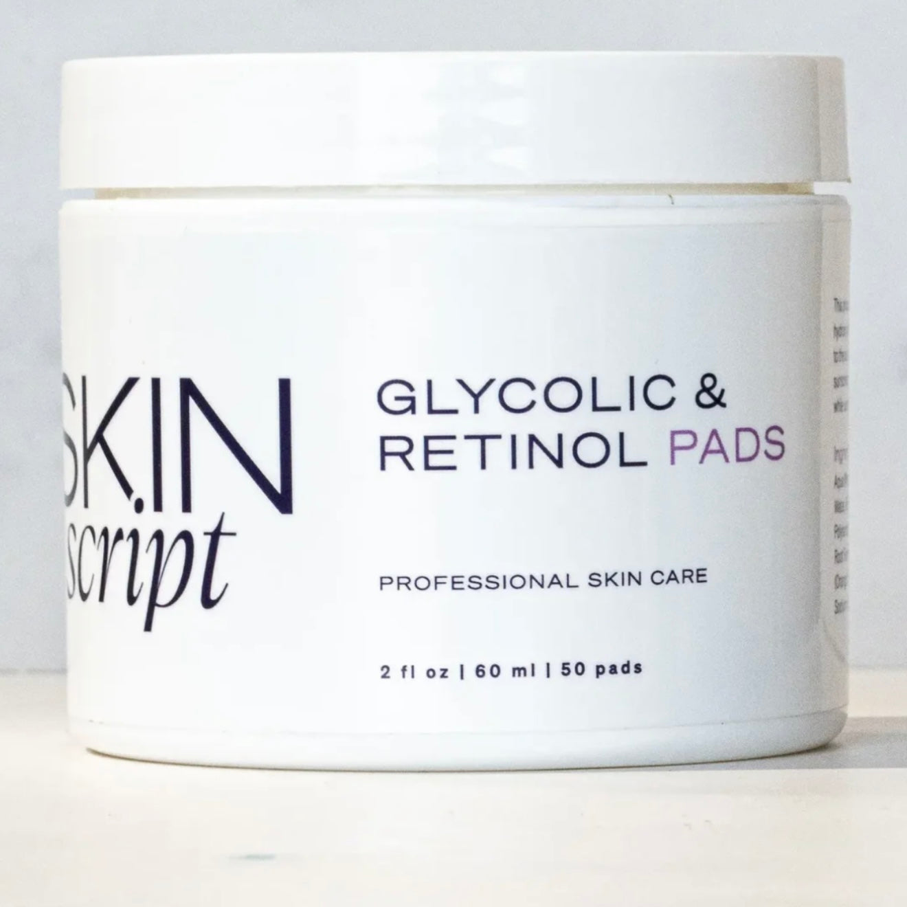Skin Script Glycolic and Retinol Pads